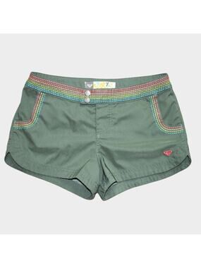 ROXY Shorts Green Size 3